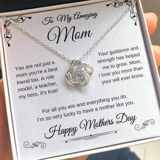 You are not just a mother necklace gift for mom